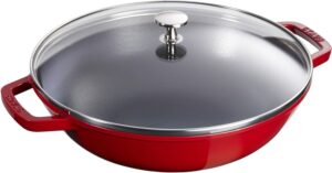 STAUB Cast Iron Wok 30 cm