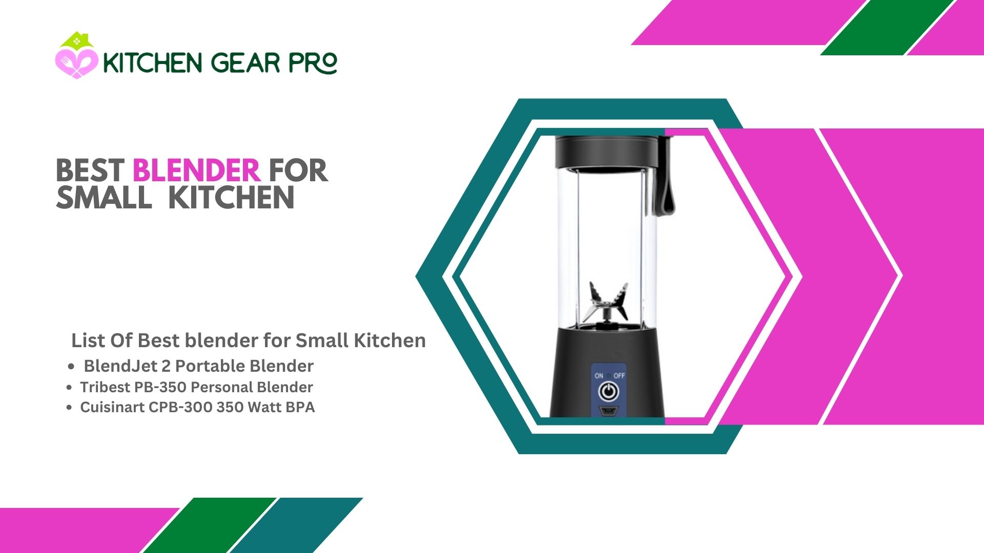 Best blender for Small Kitchen