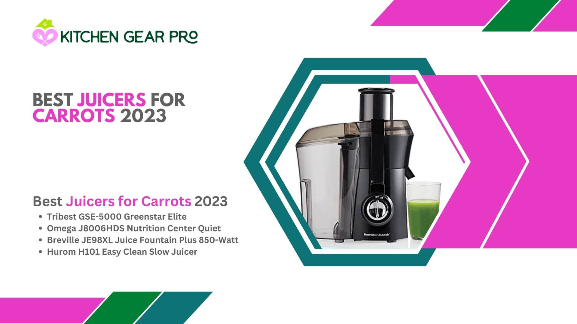 Best Juicers for Carrots 2023