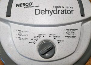 nesco fd75a controls