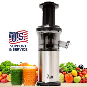 Shine Kitchen Co. by Tribest SJV-107-A Slow Juicer